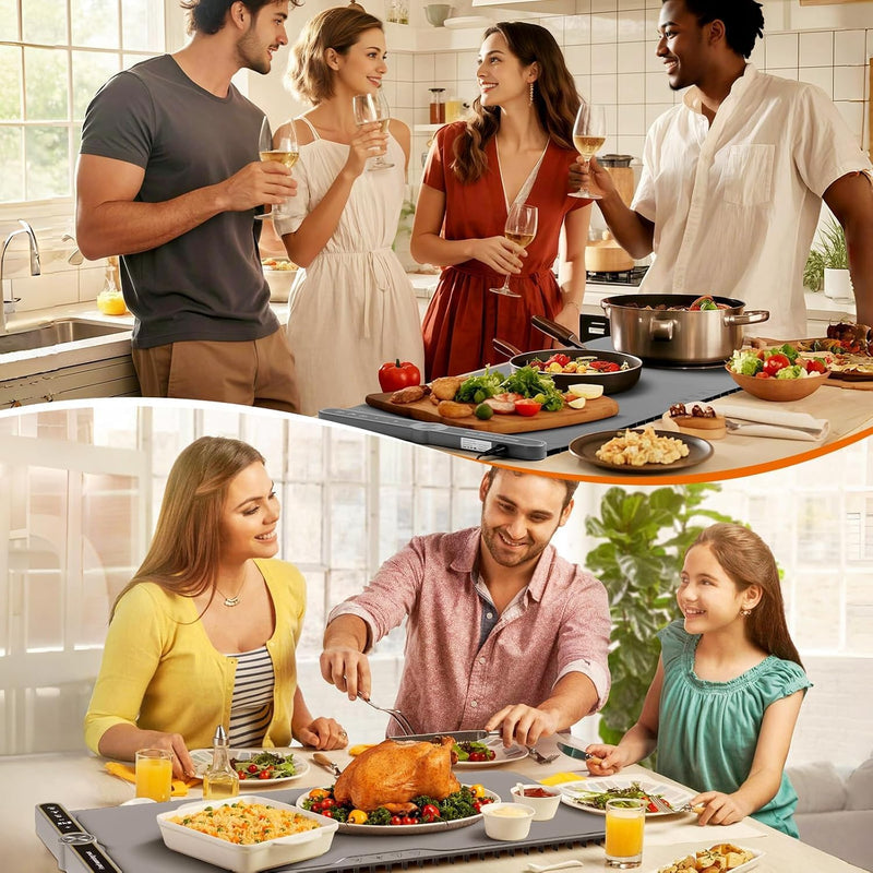 Flexible Food Warming Tray