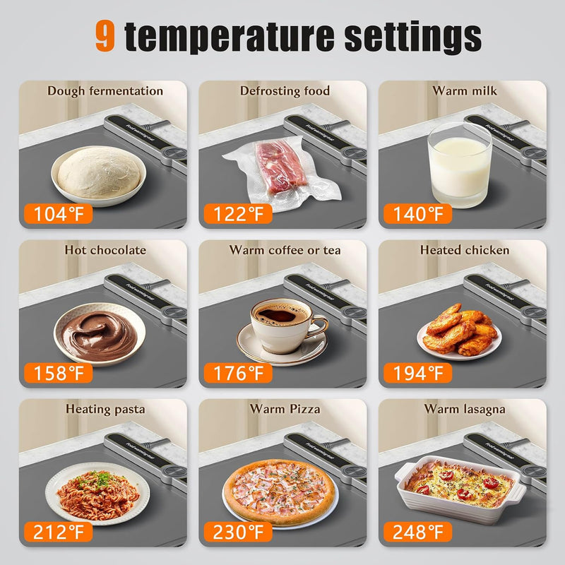 Flexible Food Warming Tray